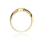 Inel Aur 14K cu Diamant 0.07 ct - Imagine 3