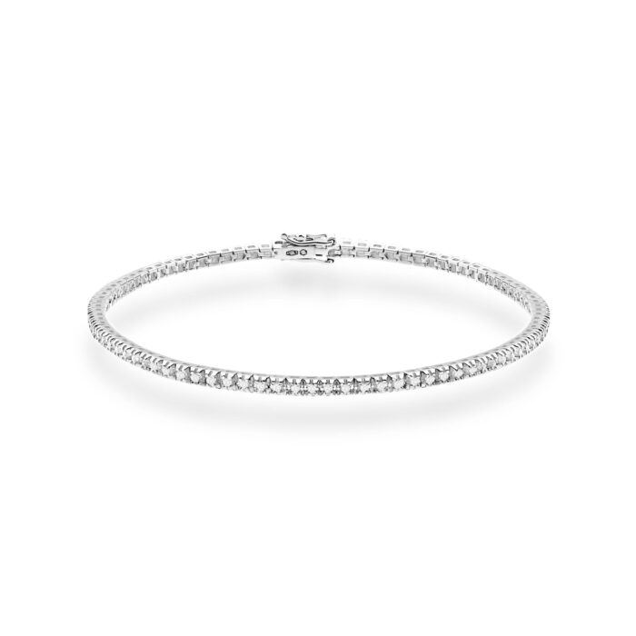 Bratara Aur 14K cu Diamante de Laborator 0.505 ct - Imagine 4