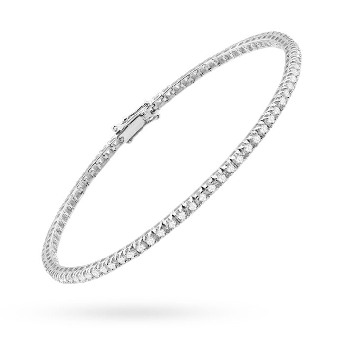Bratara Aur 14K cu Diamante de Laborator 1.073 ct - Imagine 4