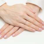 Inel Aur 14K cu Diamant 0.08 ct - Imagine 4