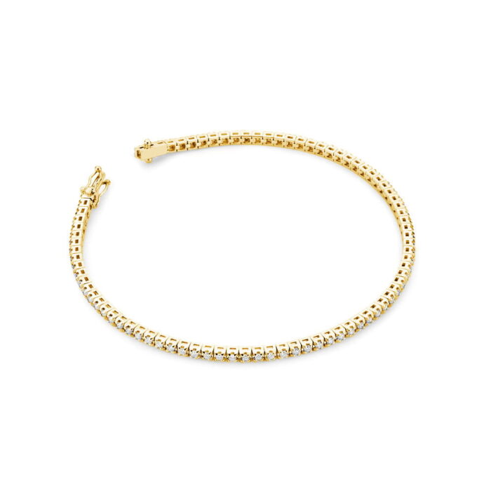Bratara Aur 14k cu Diamante 1.20 ct - Imagine 3
