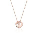 Colier Picioruse Aur 14k cu Diamante 0.005 ct - Imagine 3