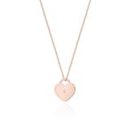 Colier Inima Aur 14k cu Diamante 0.005 ct - Imagine 3