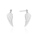 Cercei Aur 14K cu Diamante Naturale 0.029 ct - Imagine 3