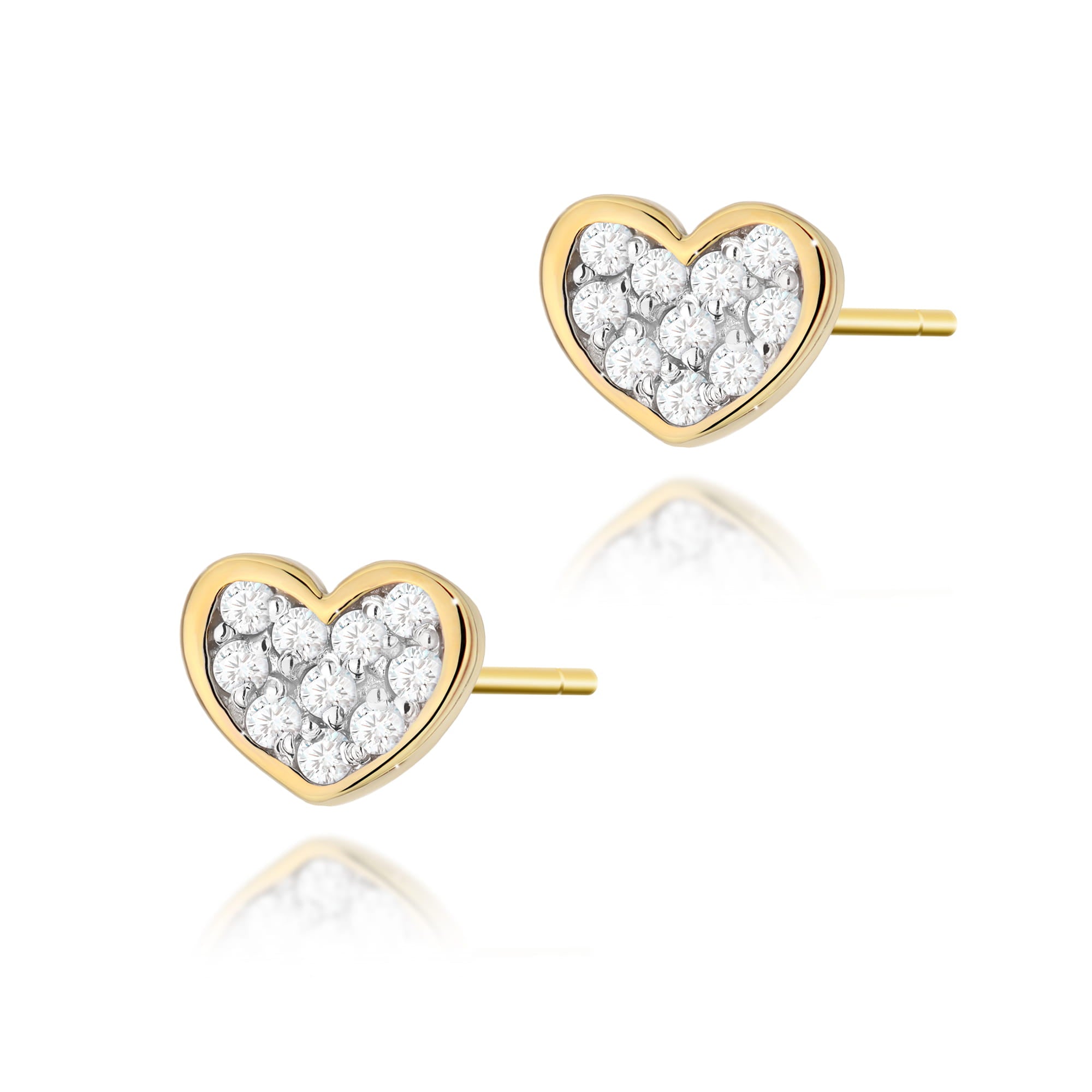 K0021.Z3.DIW_.01_1.jpg Cercei Aur 14K cu Diamante Naturale 0.17 ct - Imagine 1