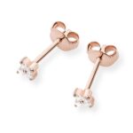 Cercei Aur 14K cu Diamante Naturale  0.11 ct - Imagine 6