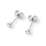 Cercei Aur 14K cu Diamante Naturale 0.04 ct - Imagine 6