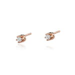 Cercei Aur 14K cu Diamante 0.20 ct - Imagine 5