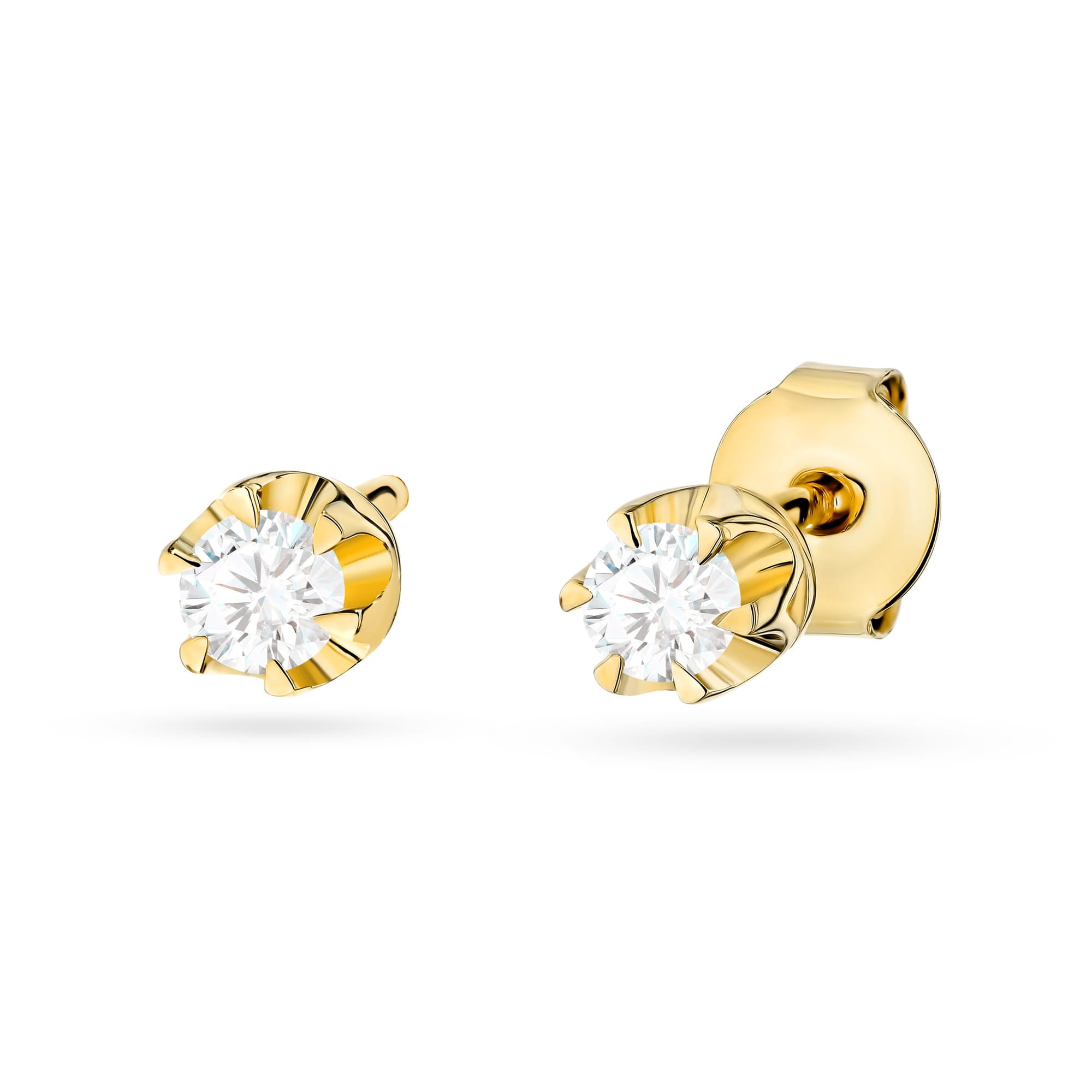 K0032.Z3.LDW_.03_1.jpg Cercei Aur 14K cu Diamante de Laborator 0.20 ct - Imagine 1