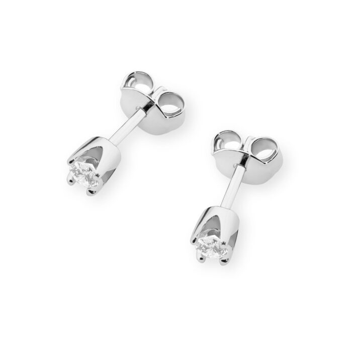 Cercei Aur 14K cu Diamante 0.20 ct - Imagine 6