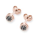 Cercei Aur 14K K0041 Diamante Negre - Imagine 4