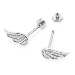 Cercei Aur 14K cu Diamante Naturale 0.10 ct - Imagine 4