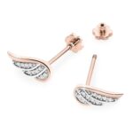 Cercei Aur 14K cu Diamante Naturale 0.10 ct - Imagine 6