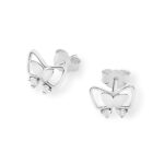 Cercei Aur 14K cu Diamante Naturale 0.08 ct - Imagine 4