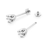 Cercei Aur 14K cu Diamante Naturale 0.80 ct - Imagine 5
