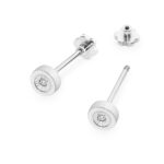 Cercei Aur 14K cu Diamante Naturale 0.029 ct - Imagine 5