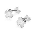Cercei Aur 14K cu Diamante Naturale 0.01 ct - Imagine 5