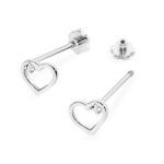 Cercei Aur 14k cu Diamante Naturale 0.01 ct - Imagine 4