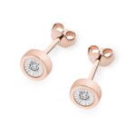 Cercei Aur 14K cu Diamante 0.16 ct - Imagine 5