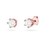 Cercei Aur 14K cu Diamante de Laborator 0.60 ct - Imagine 4