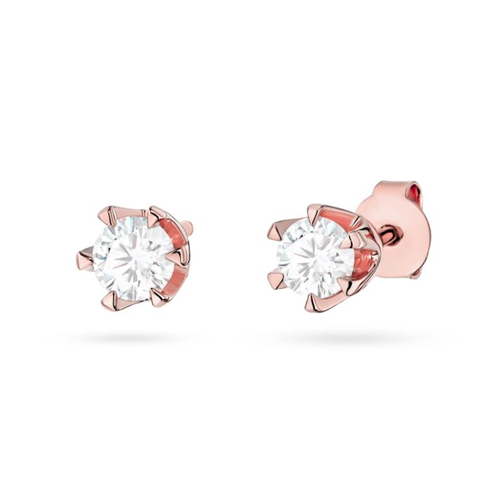 Cercei Aur 14K cu Diamante de Laborator 0.60 ct - Imagine 4