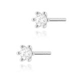 Cercei Aur 14K cu Diamante Naturale 0.20 ct - Imagine 3