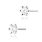 Cercei Aur 14K cu Diamante Naturale 0.30 ct - Imagine 5