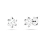 Cercei Aur 14K cu Diamante de Laborator 0.60 ct - Imagine 3