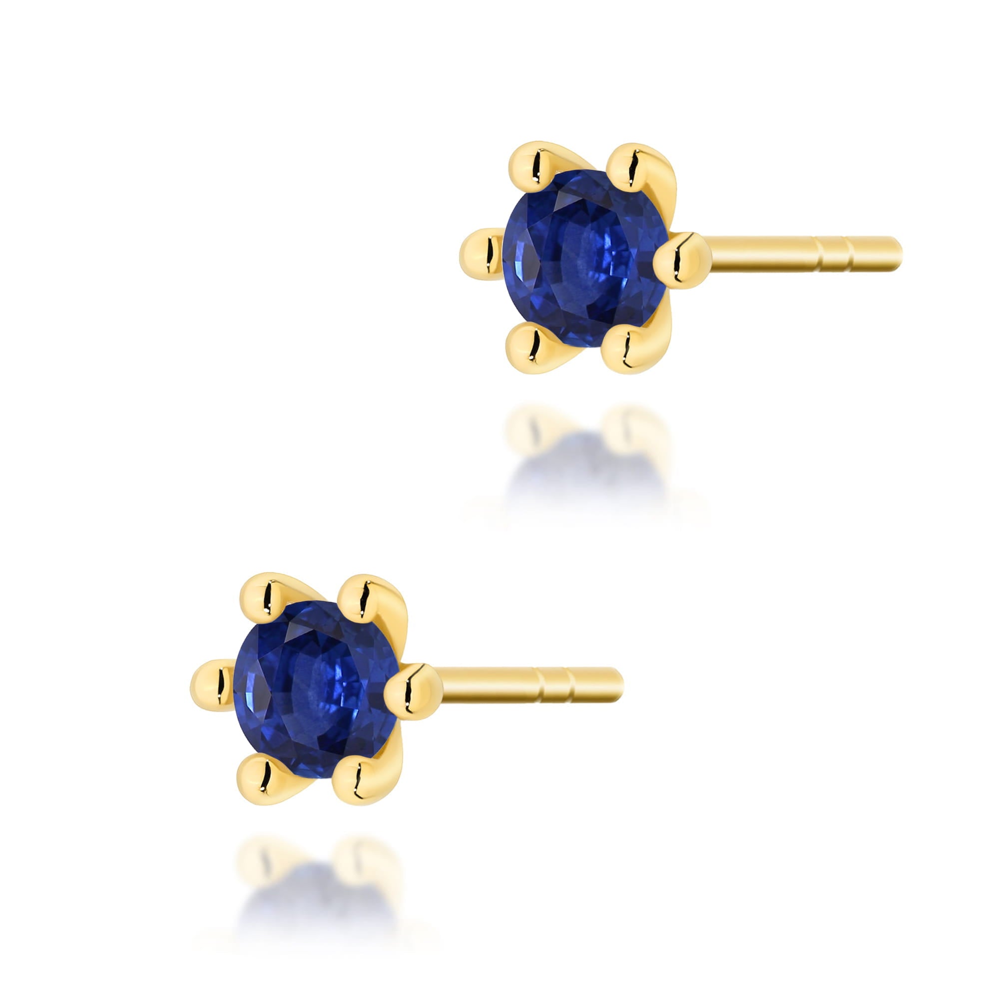 K0222.Z3.SAB_.03_1.jpg Cercei Aur 14K K0222 Safir 2 x 0.15ct - Imagine 1