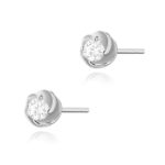 Cercei Aur 14K cu Diamante Naturale 0.20 ct - Imagine 4