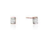 Cercei Aur 14K cu Diamant 0.20 ct - Imagine 3