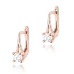 Cercei Aur 14K cu Diamante 0.40 ct - Imagine 6