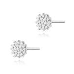 Cercei Aur 14K cu Diamante Naturale 0.19 ct - Imagine 4
