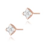 Cercei Aur 14K cu Diamante Naturale 0.16 ct - Imagine 7