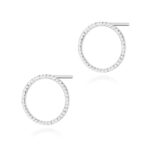 Cercei Aur 14K cu Diamante  Naturale 0.40 ct - Imagine 7