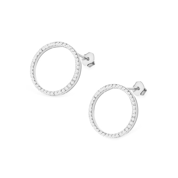 Cercei Aur 14K cu Diamante  Naturale 0.40 ct - Imagine 8