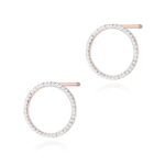 Cercei Aur 14K cu Diamante  Naturale 0.40 ct - Imagine 5