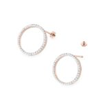 Cercei Aur 14K cu Diamante  Naturale 0.40 ct - Imagine 6