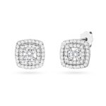 Cercei Aur 14K cu Diamante de Laborator 1.00 ct - Imagine 3