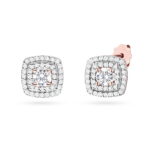 Cercei Aur 14K cu Diamante 1.00 ct - Imagine 3