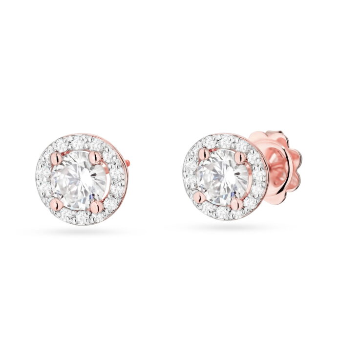 Cercei Aur 14K cu Diamante de Laborator 1.24 ct - Imagine 4