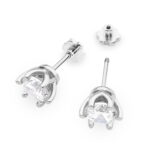 Cercei Aur 14K K0575 Diamante Cultivate 2 x 1.00ct - Imagine 8