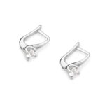 Cercei Aur 14K cu Diamante 0.40 ct - Imagine 4