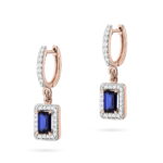 Cercei Aur 14K cu Safir 1.20 ct si Diamante 0.34 ct. - Imagine 5