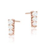 Cercei Aur 14K cu Diamante 0.82 ct - Imagine 5