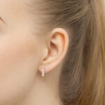 Cercei Aur 14K cu Diamante 0.82 ct - Imagine 6