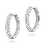 Cercei Aur 14K cu Diamante 0.83 ct - Imagine 3