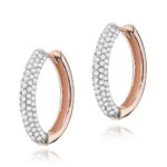 Cercei Aur 14K cu Diamante 0.83 ct - Imagine 5