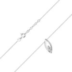 Colier Aur 14K N0031 cu Diamante 0.079ct - Imagine 4
