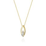 Colier Aur 14K N0031 cu Diamante 0.079ct